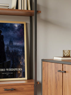 He Who Whispers book watercolour illustration paper finish options – matte satin gloss