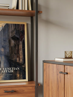 The Venetian Affair book watercolour illustration paper finish options – matte satin gloss