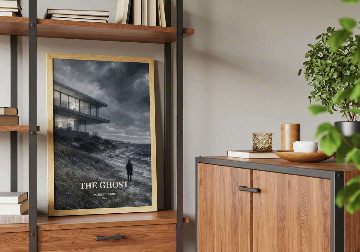 The Ghost book watercolour illustration paper finish options – matte satin gloss