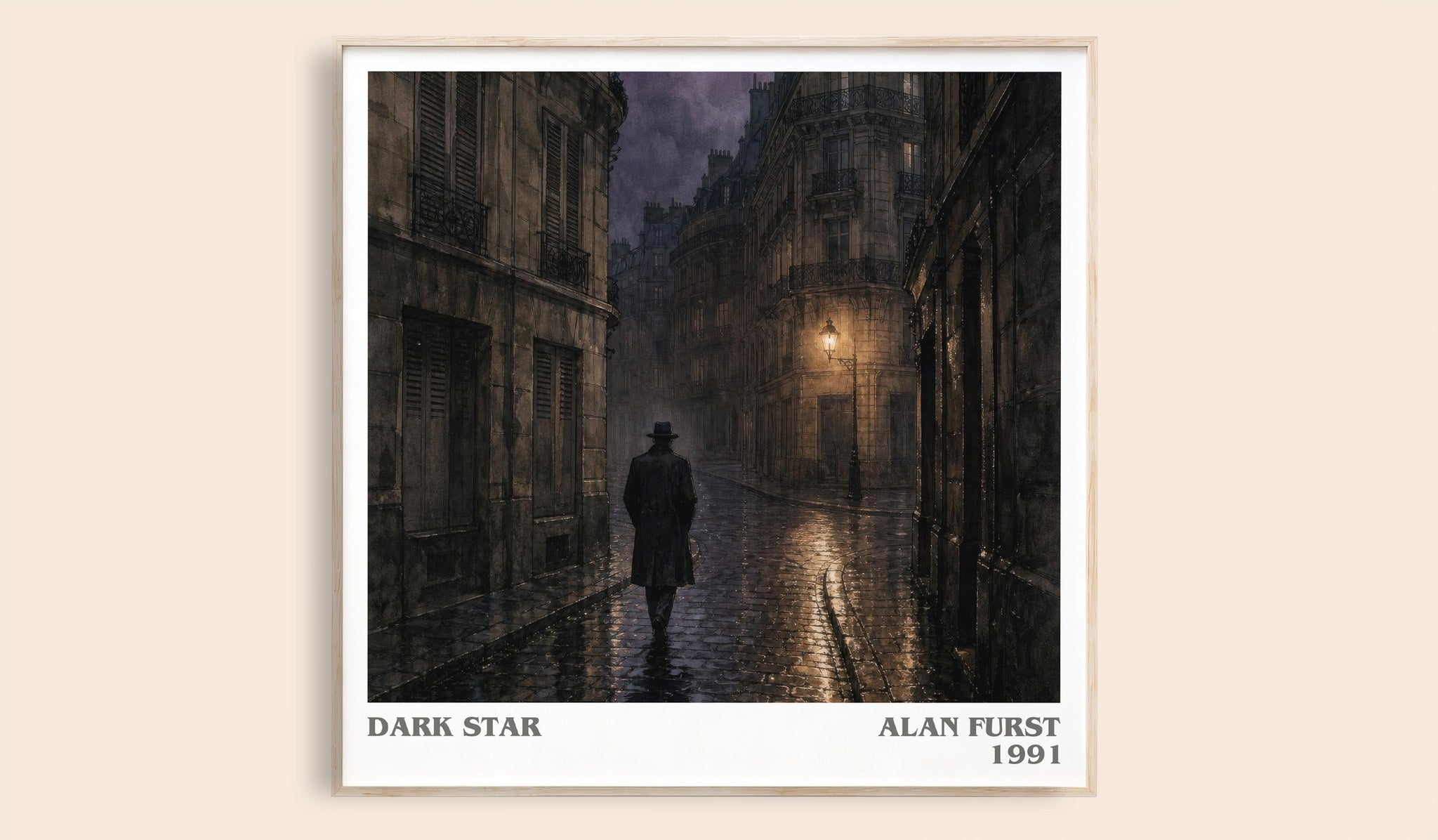 Dark Star Literary Art Print by Alan Furst