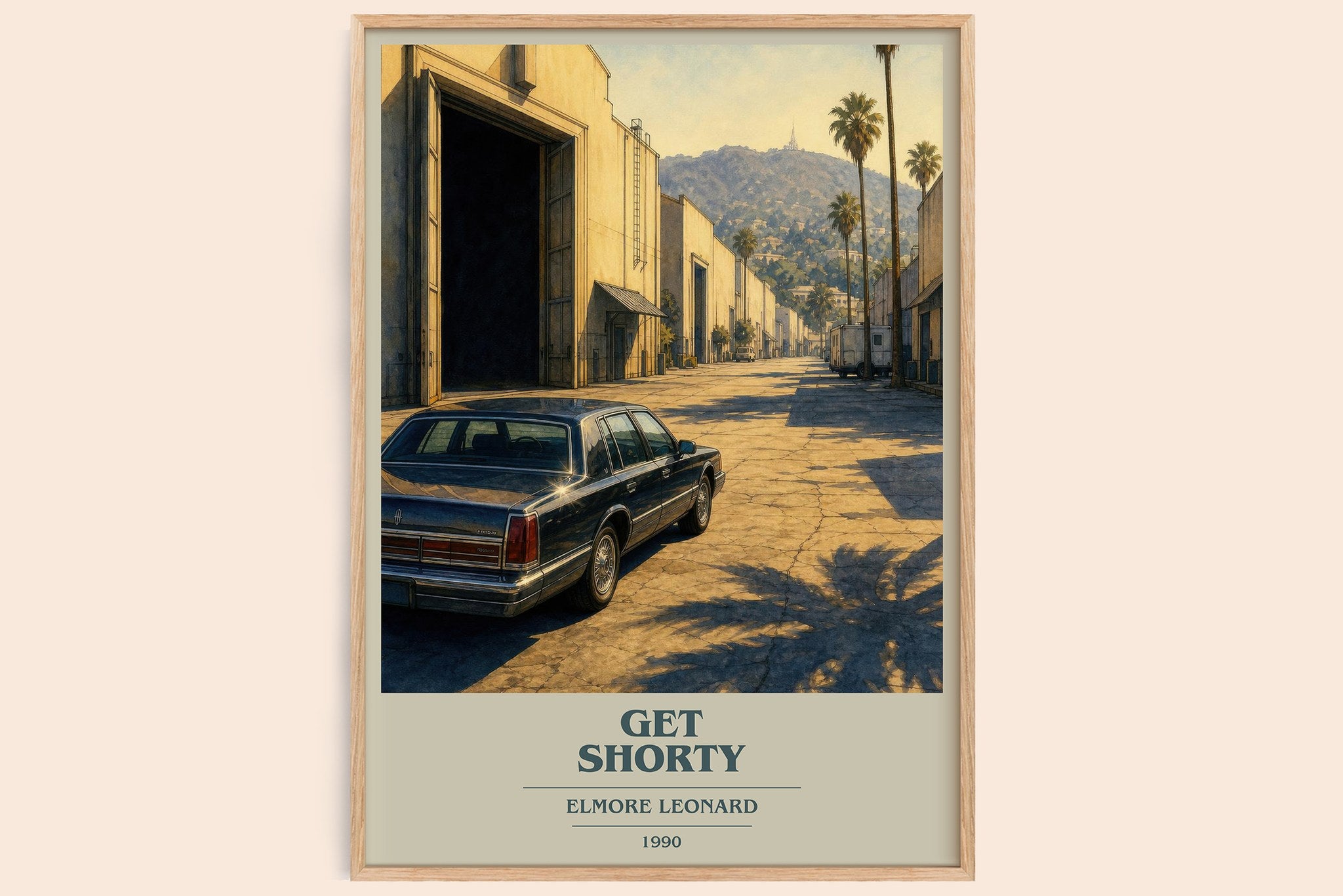 Get Shorty Book Cover Poster by Elmore Leonard