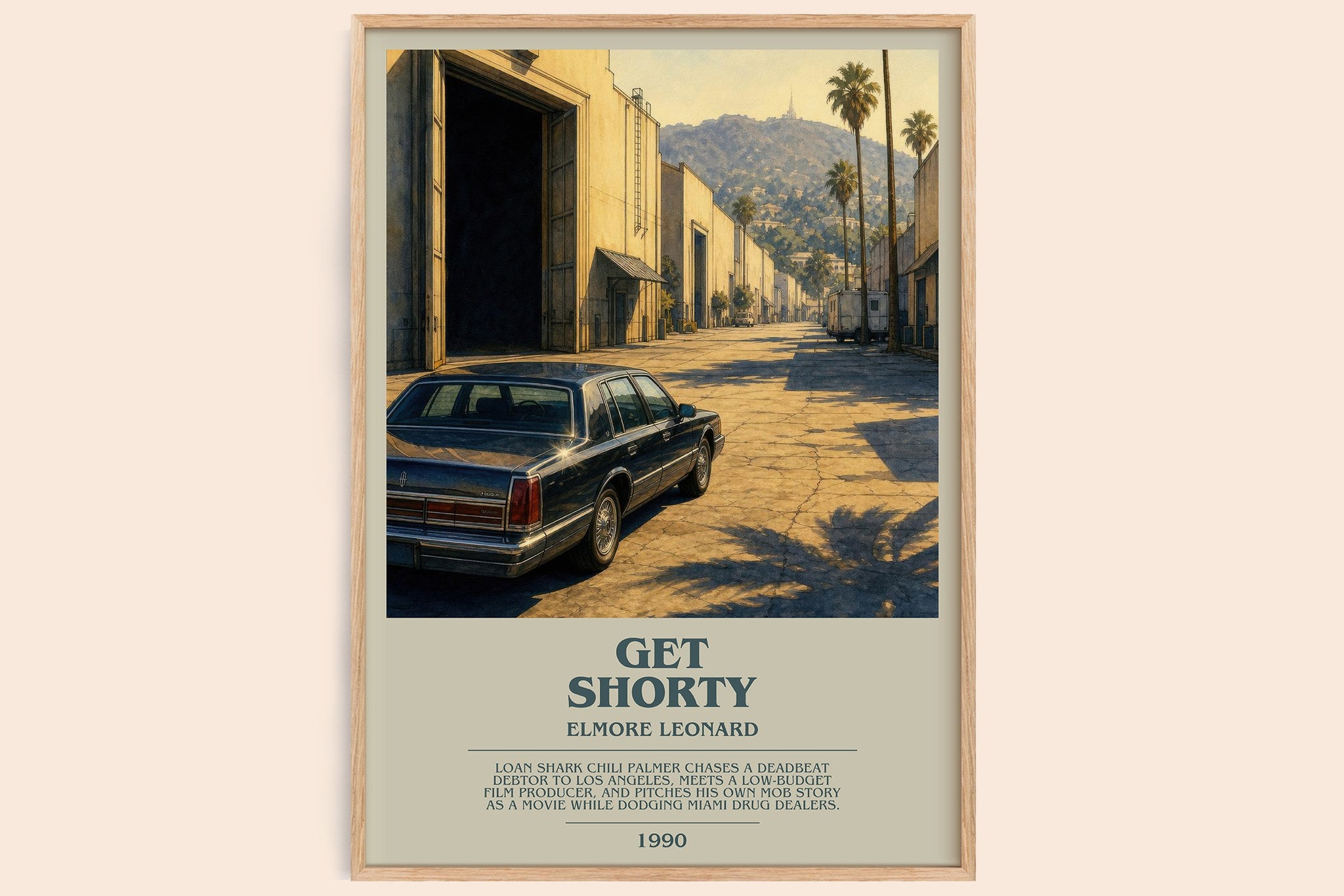 Get Shorty Bookish Wall Art by Elmore Leonard