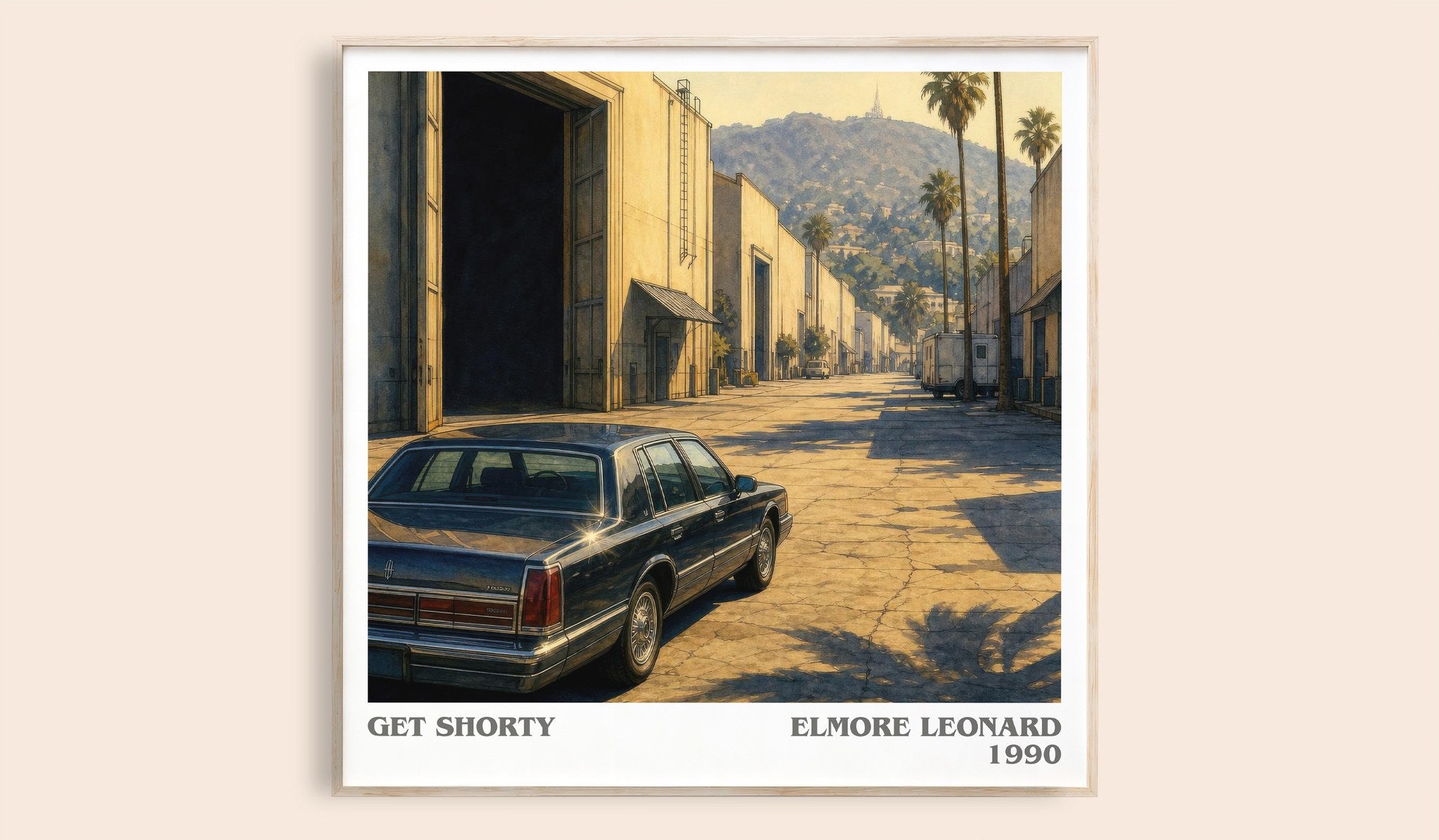 Get Shorty Literary Art Print by Elmore Leonard