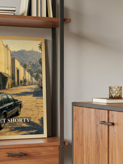 Get Shorty book watercolour illustration paper finish options – matte satin gloss