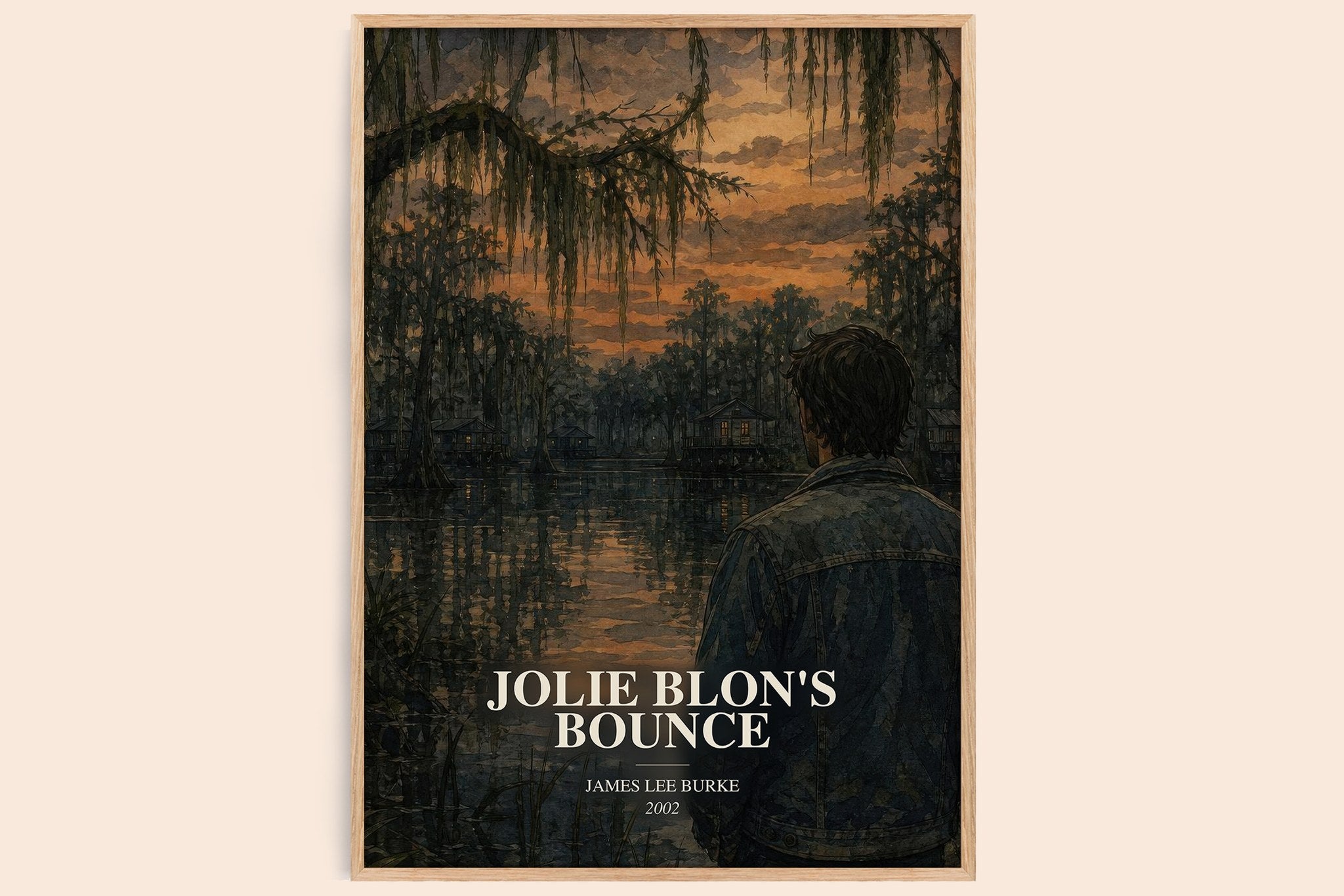 Jolie Blon's Bounce Book Watercolour Illustration by James Lee Burke