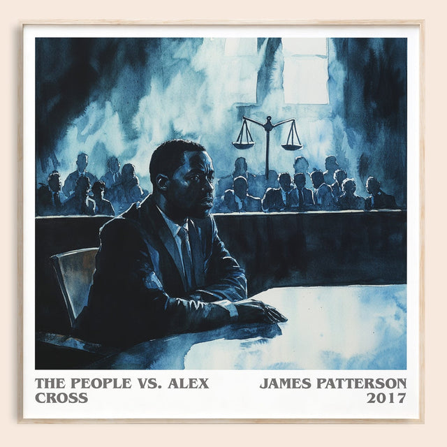 The People Vs. Alex Cross Literary Art Print by James Patterson