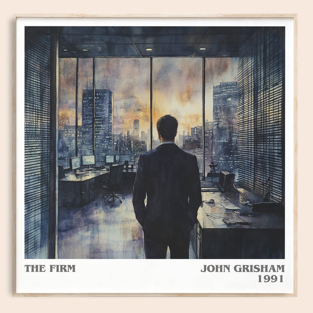 The Firm Literary Art Print by John Grisham