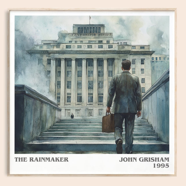 The Rainmaker Literary Art Print by John Grisham