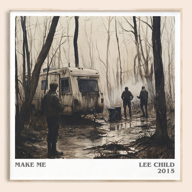Make Me Literary Art Print by Lee Child
