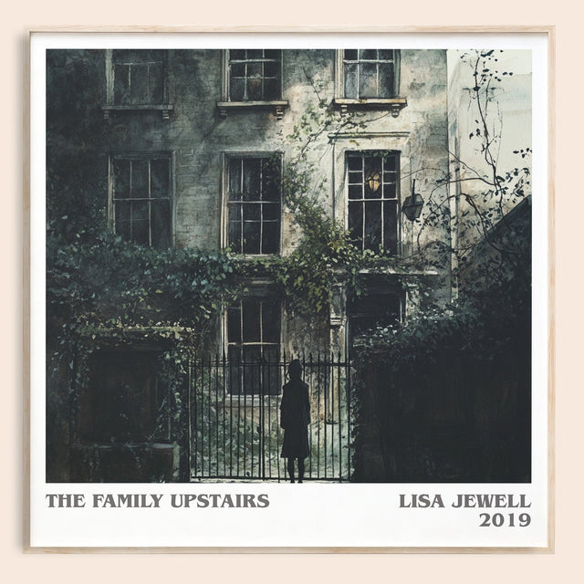 The Family Upstairs Literary Art Print by Lisa Jewell