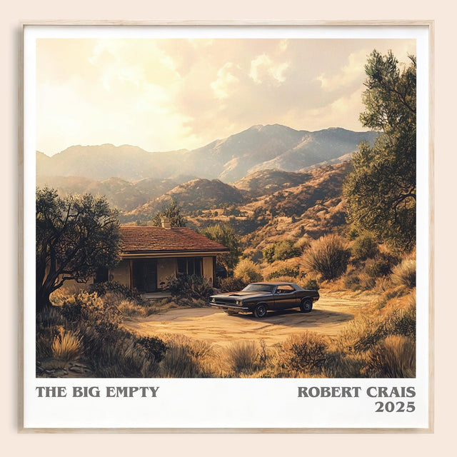 The Big Empty Literary Art Print by Robert Crais