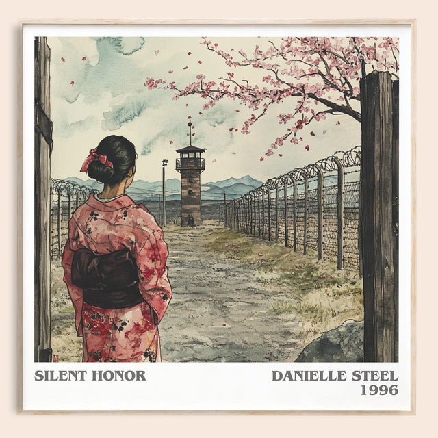 Silent Honour Literary Art Print by Danielle Steel