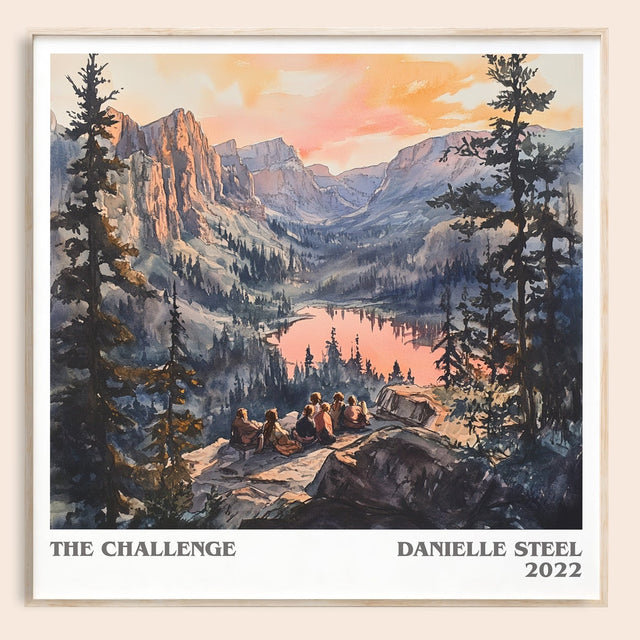 The Challenge Literary Art Print by Danielle Steel