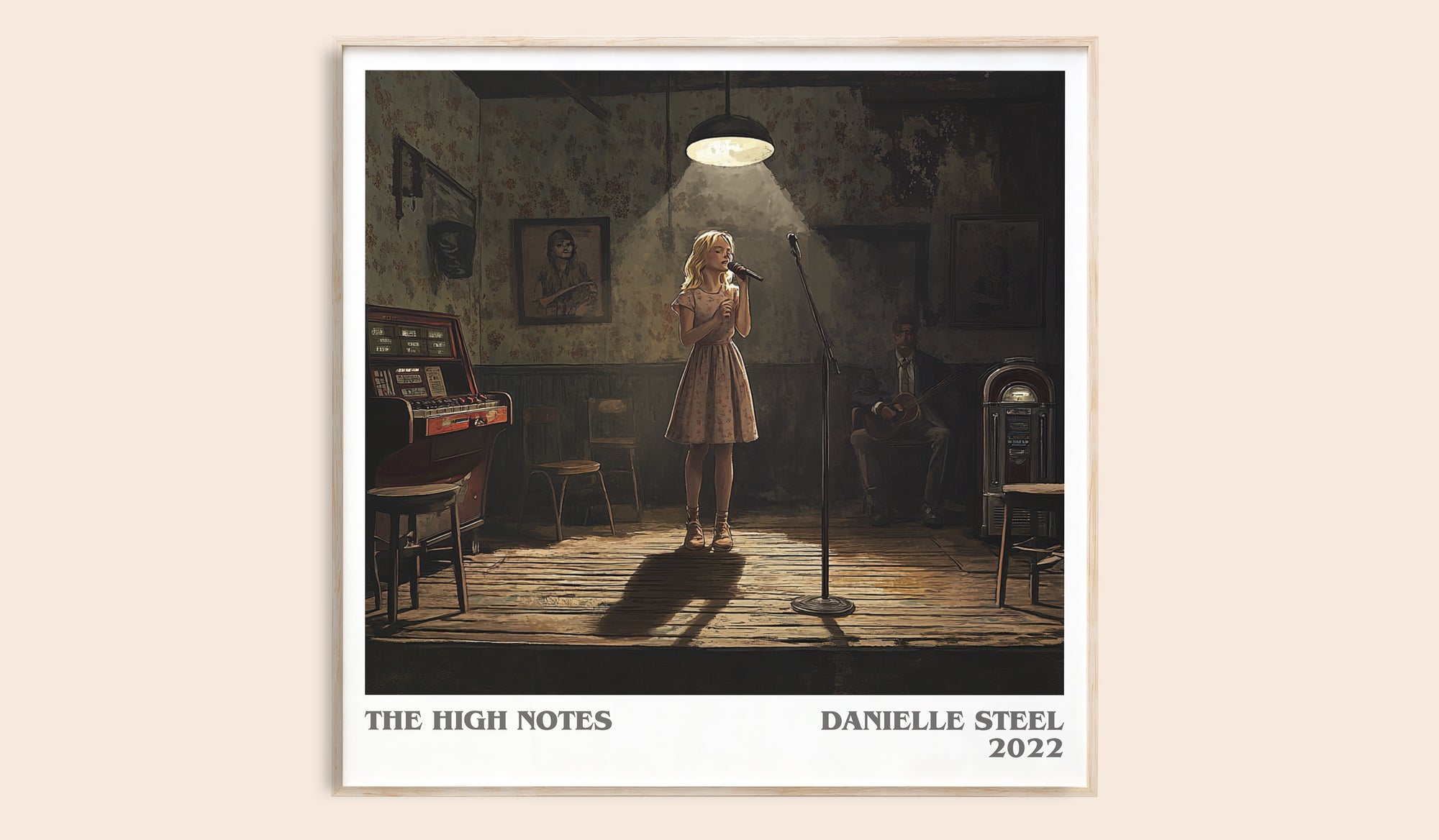 The High Notes  by Danielle Steel | Square Bookish Poster | Inspired Fan Art Print | Free Delivery