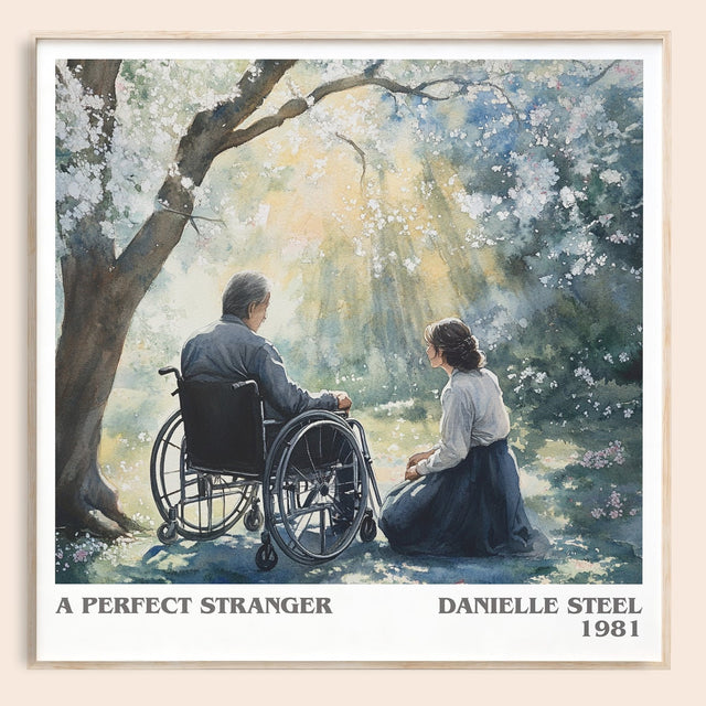 A Perfect Stranger Literary Art Print by Danielle Steel