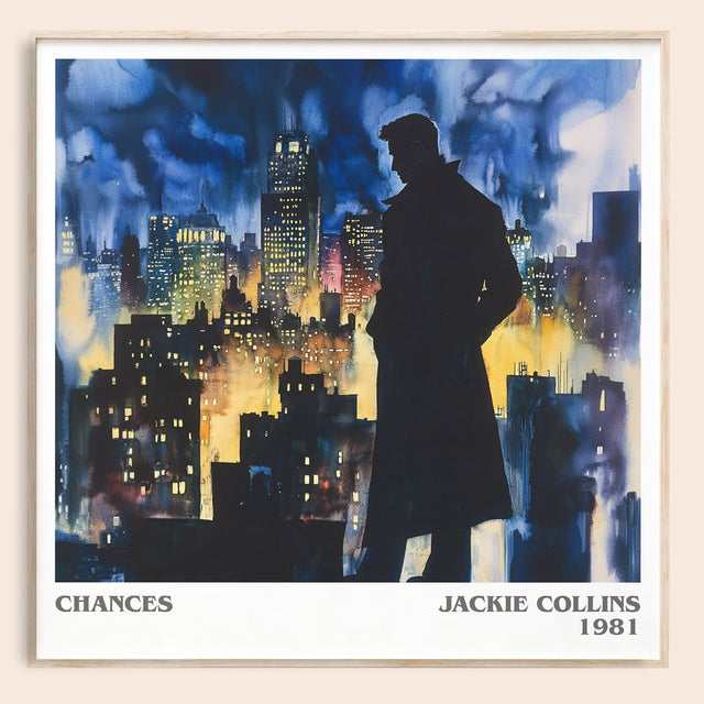 Chances Literary Art Print by Jackie Collins