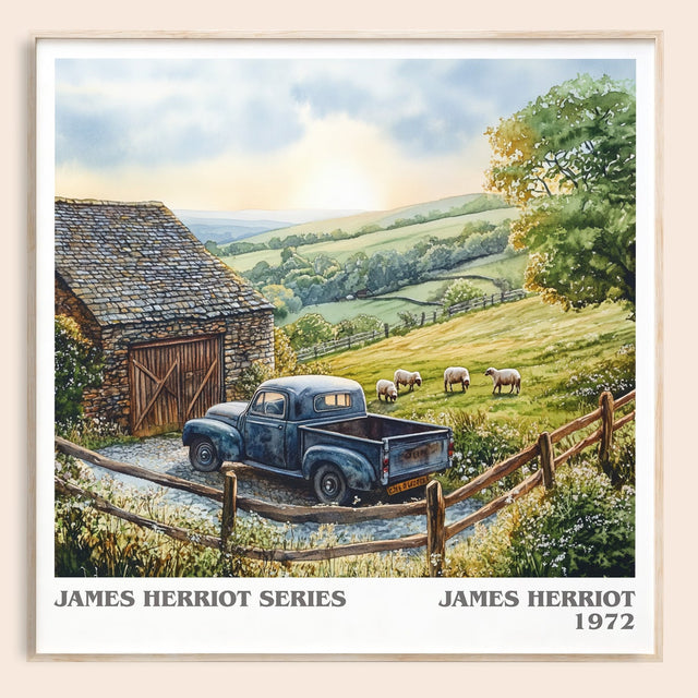 James Herriot Series Literary Art Print by James Herriot