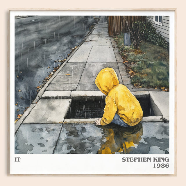 It Literary Art Print by Stephen King