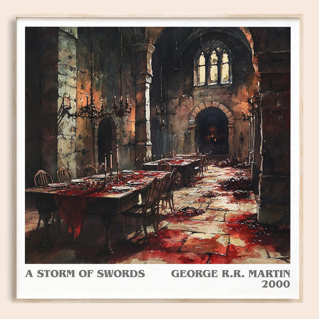 A Storm of Swords Literary Art Print by George R. R. Martin