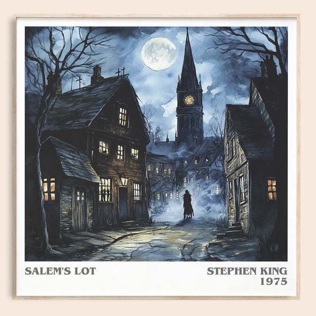 Salem's Lot Literary Art Print by Stephen King