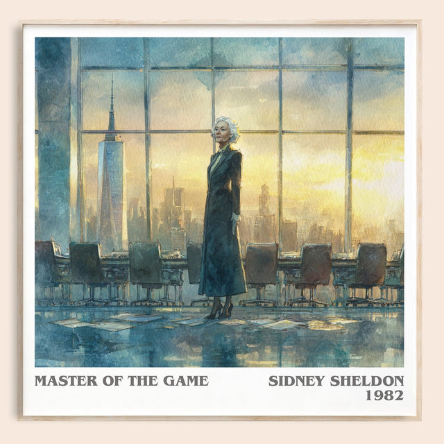 Master of the Game Literary Art Print by Sidney Sheldon