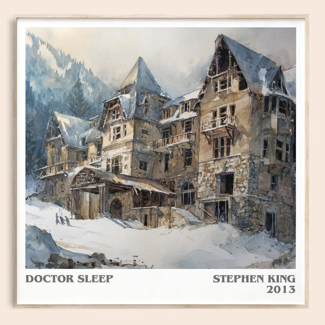 Doctor Sleep Literary Art Print by Stephen King
