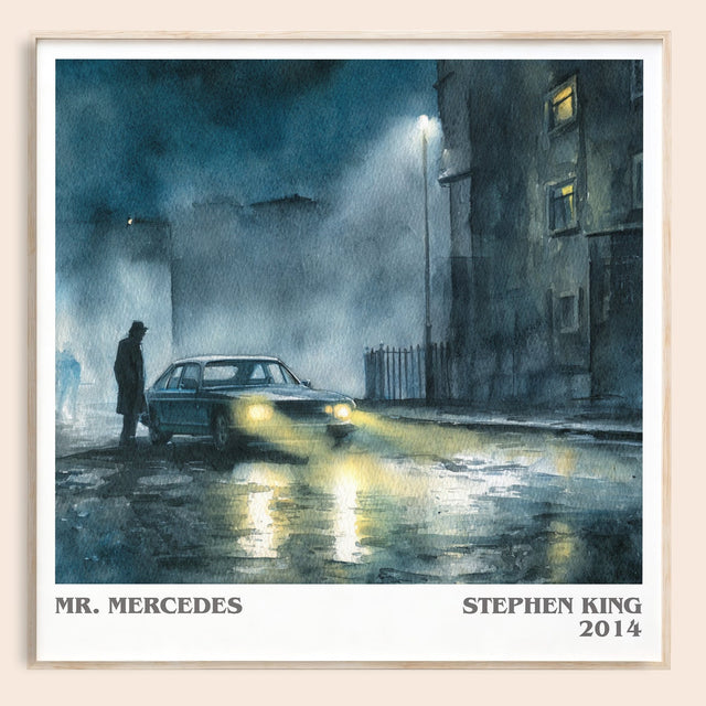 Mr. Mercedes Literary Art Print by Stephen King