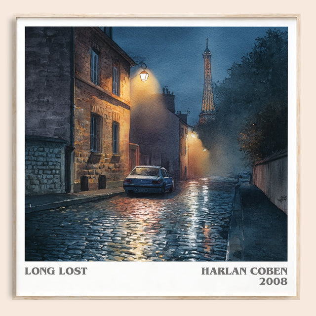 Long Lost Literary Art Print by Harlan Coben