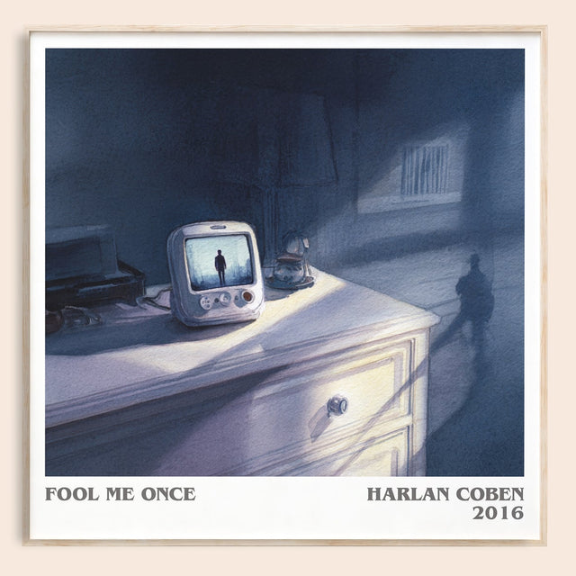 Fool Me Once Literary Art Print by Harlan Coben
