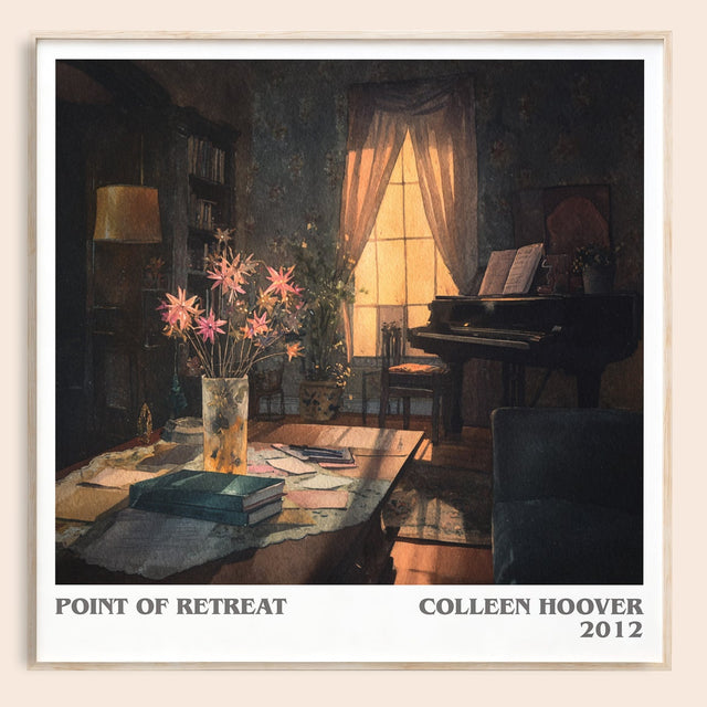 Point Of Retreat Literary Art Print by Colleen Hoover