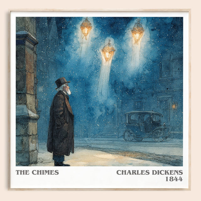 The Chimes Literary Art Print by Charles Dickens