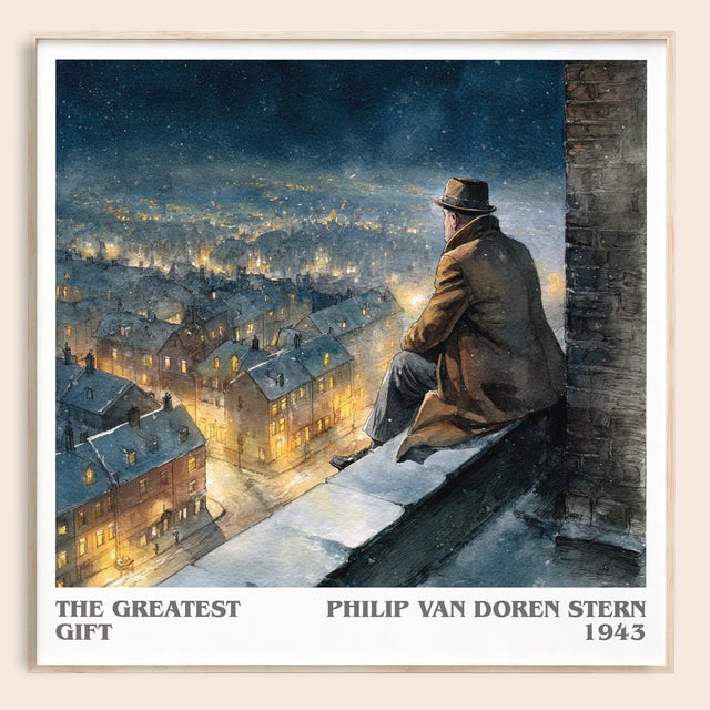 The Greatest Gift Literary Art Print by Philip Van Doren Stern
