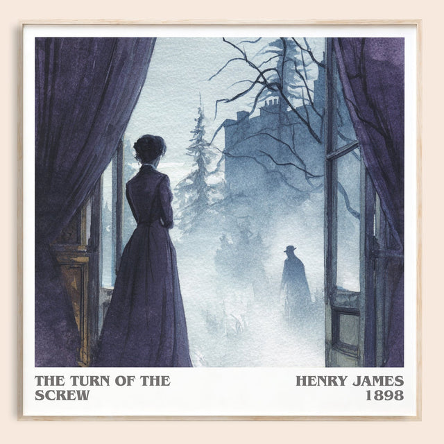 The Turn of the Screw Literary Art Print by Henry James