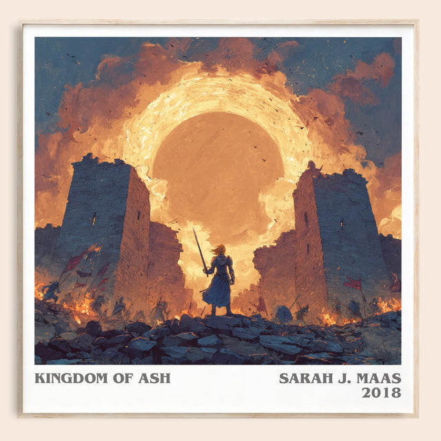 Kingdom of Ash Literary Art Print by Sarah J. Maas