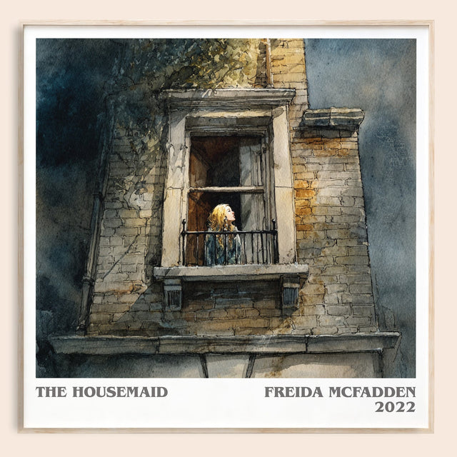 The Housemaid Literary Art Print by Freida Mcfadden
