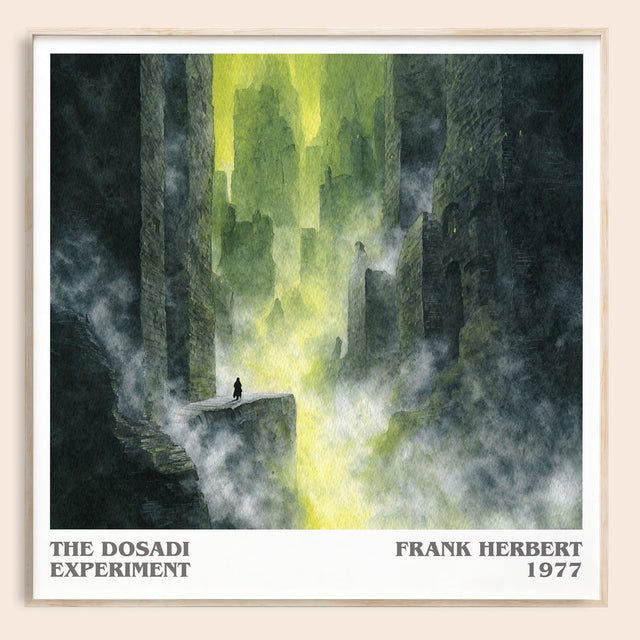 The Dosadi Experiment Literary Art Print by Frank Herbert
