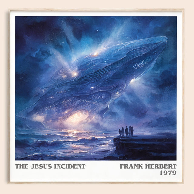 The Jesus Incident Literary Art Print by Frank Herbert
