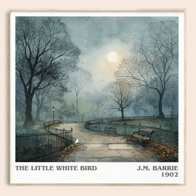 The Little White Bird Literary Art Print by J. M. Barrie