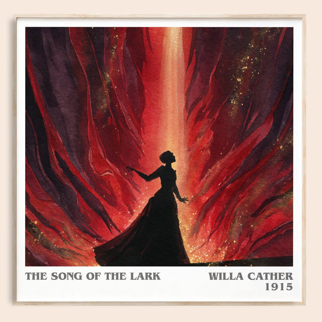 The Song of the Lark Literary Art Print by Willa Cather