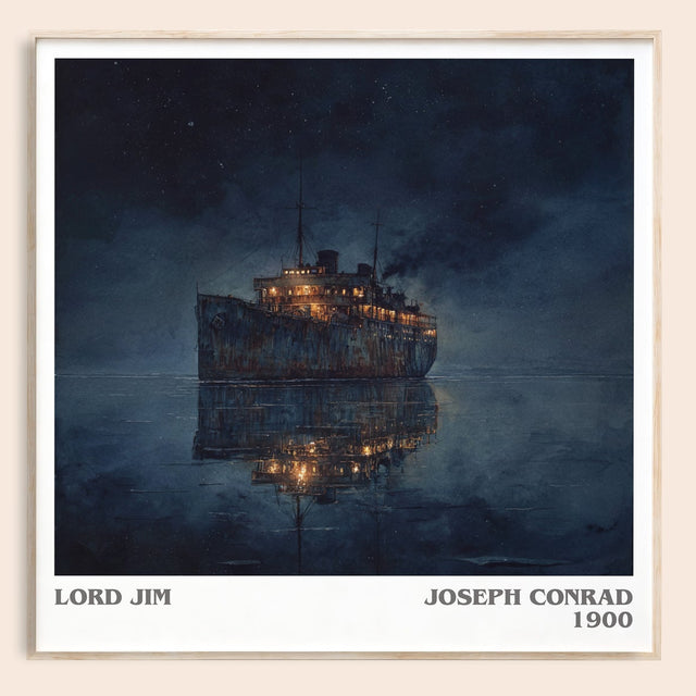 Lord Jim Literary Art Print by Joseph Conrad