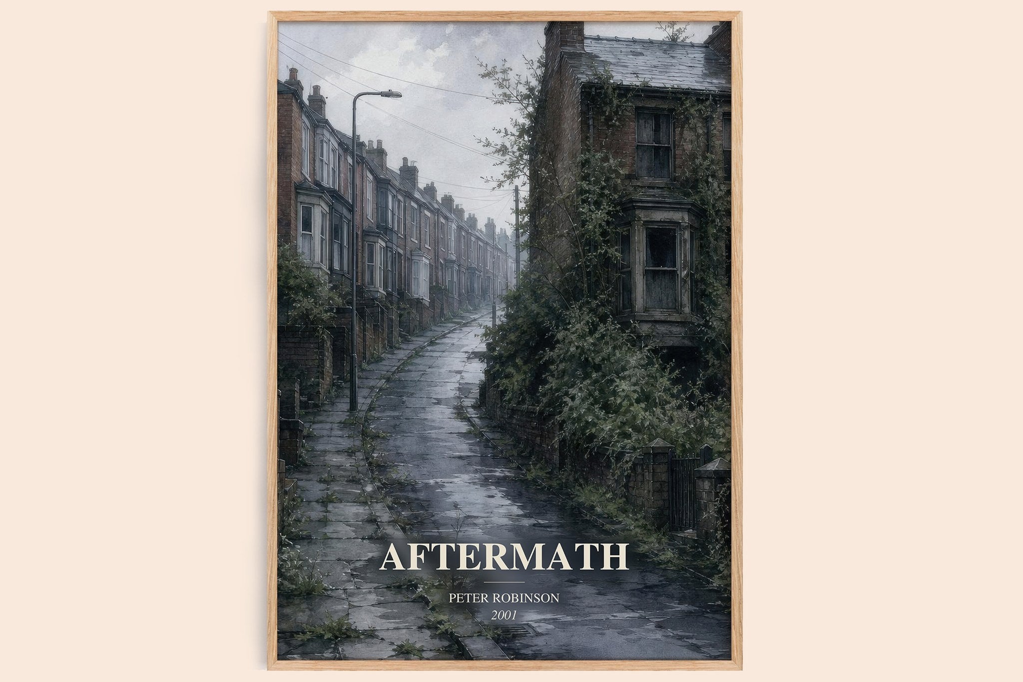 Aftermath Book Watercolour Illustration by Peter Robinson