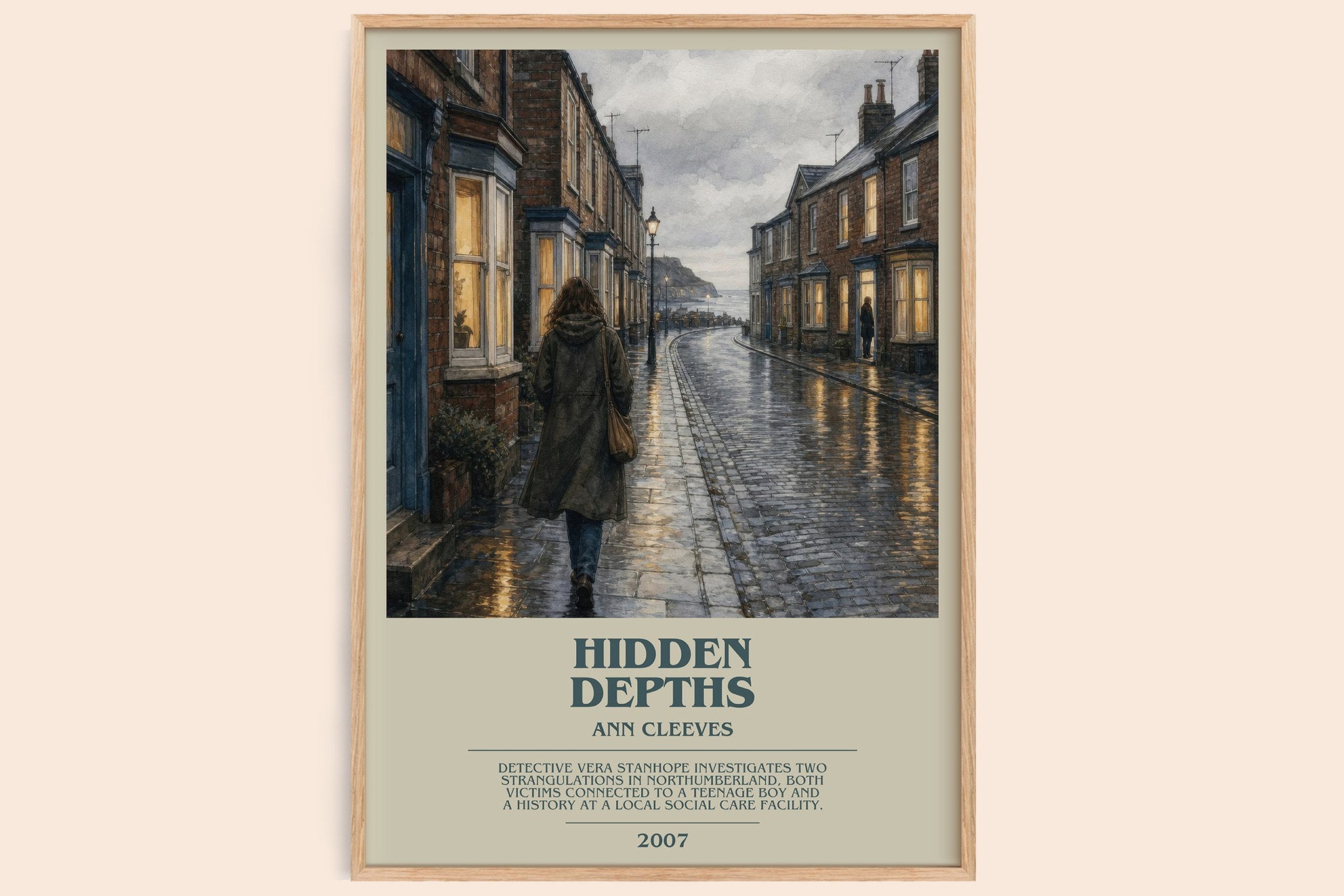 Hidden Depths Bookish Wall Art by Ann Cleeves