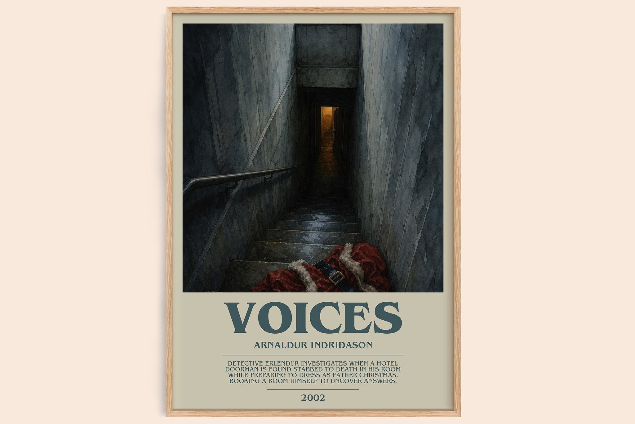 Voices Bookish Wall Art by Arnaldur Indriðason