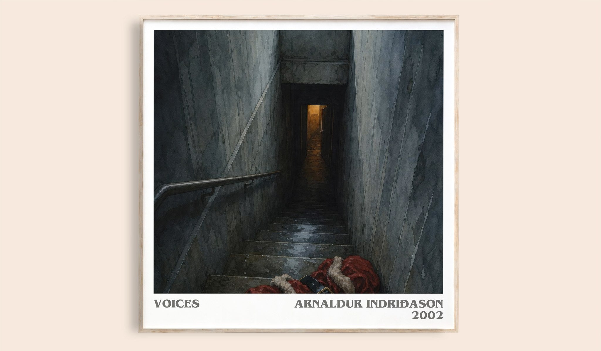 Voices Literary Art Print by Arnaldur Indriðason