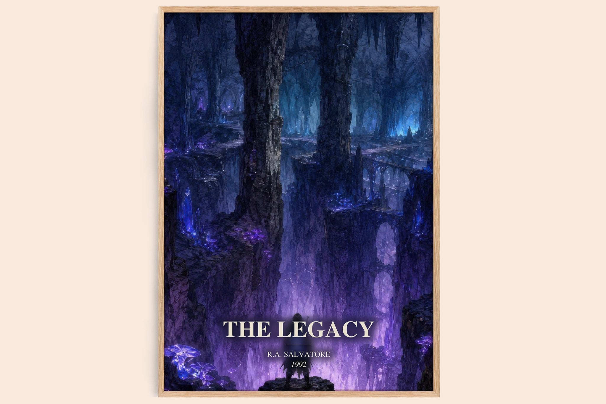 The Legacy Book Watercolour Illustration by R.A. Salvatore