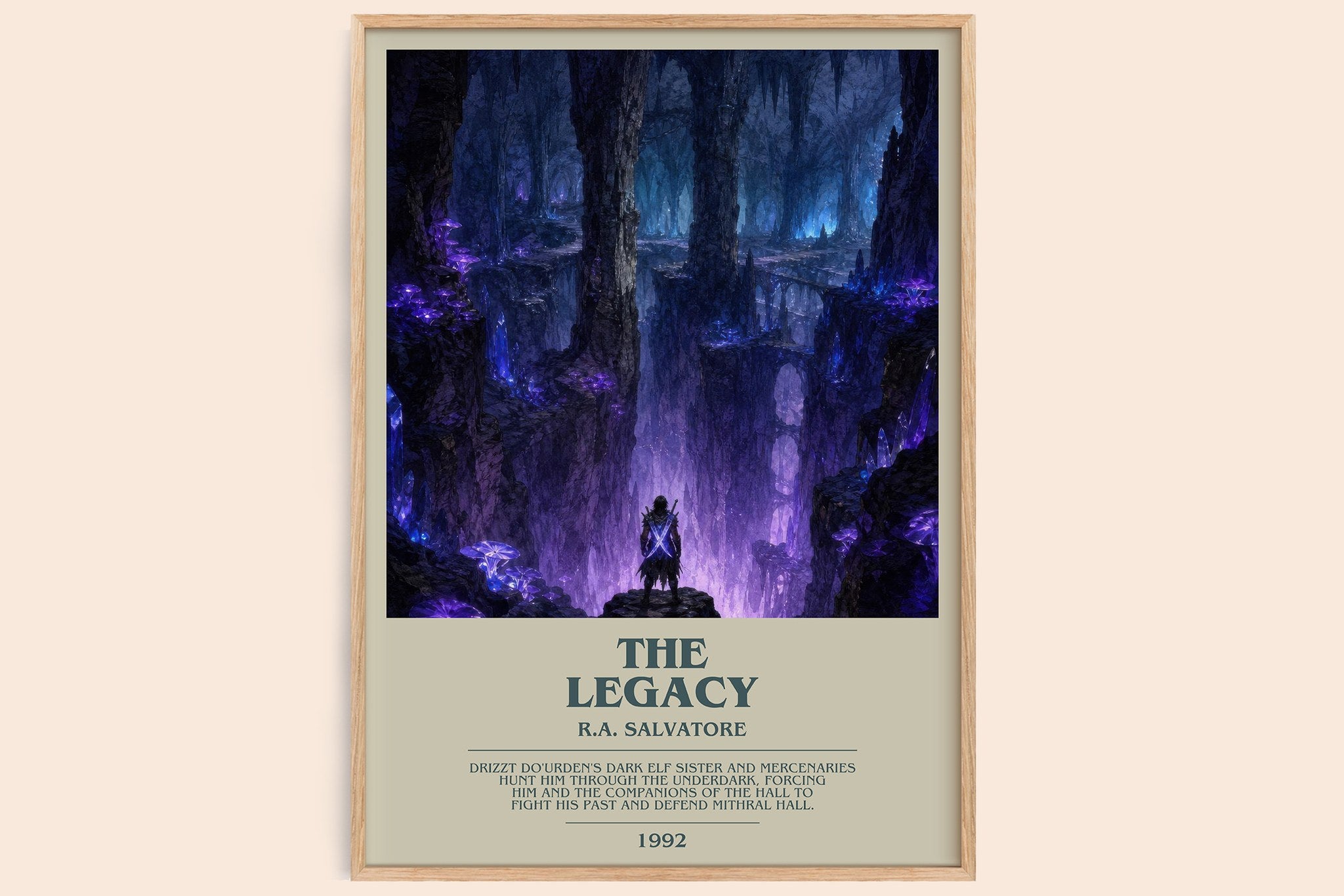 The Legacy Bookish Wall Art by R.A. Salvatore