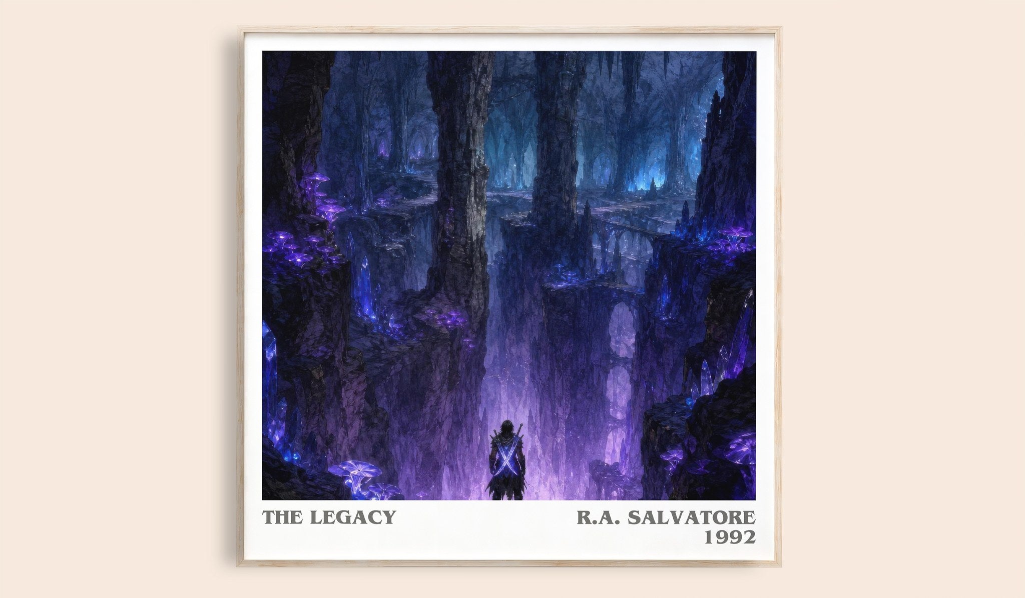 The Legacy Literary Art Print by R.A. Salvatore