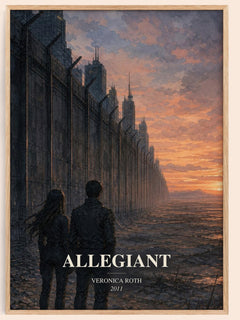 Allegiant Book Watercolour Illustration by Veronica Roth