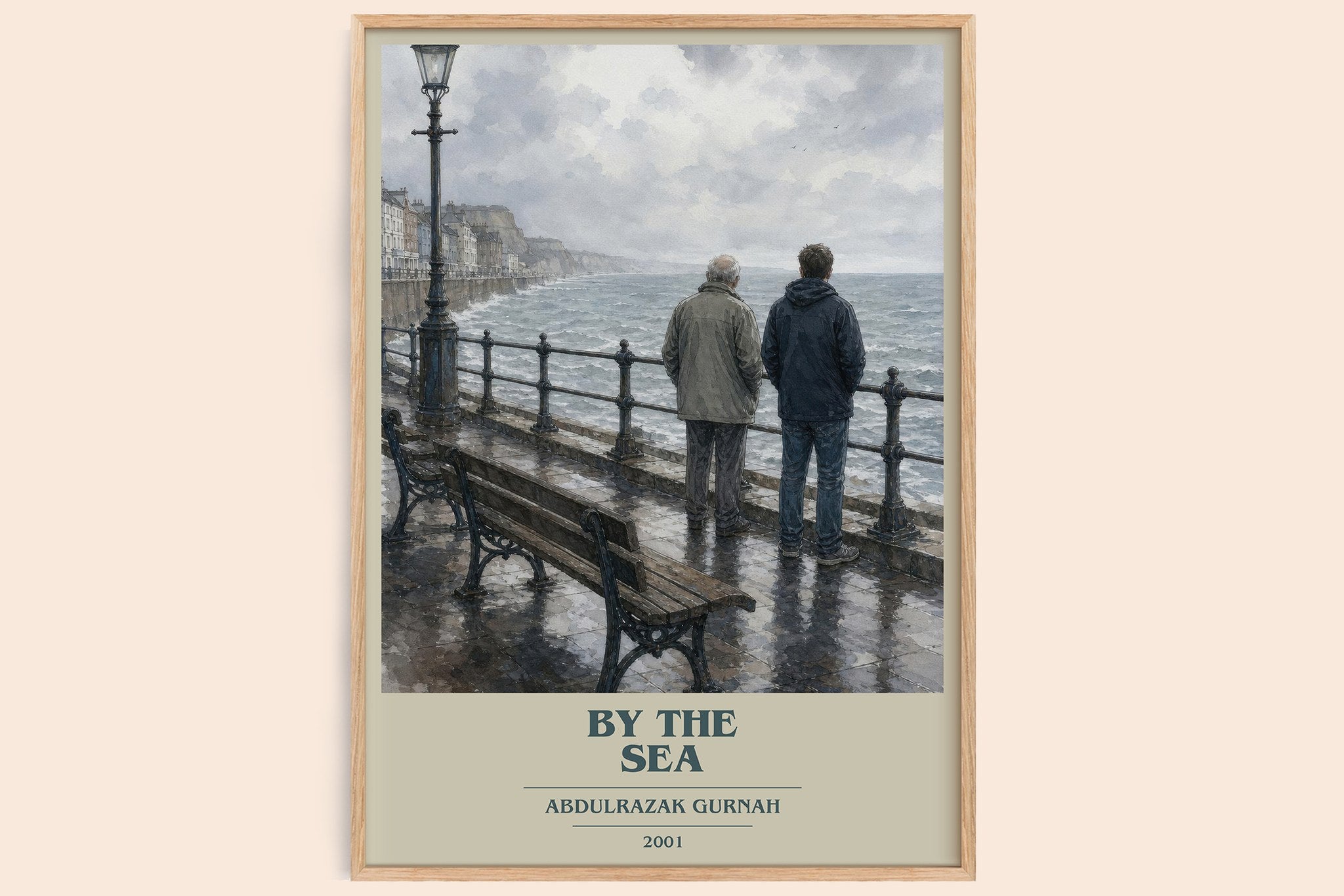By the Sea Book Cover Poster by Abdulrazak Gurnah