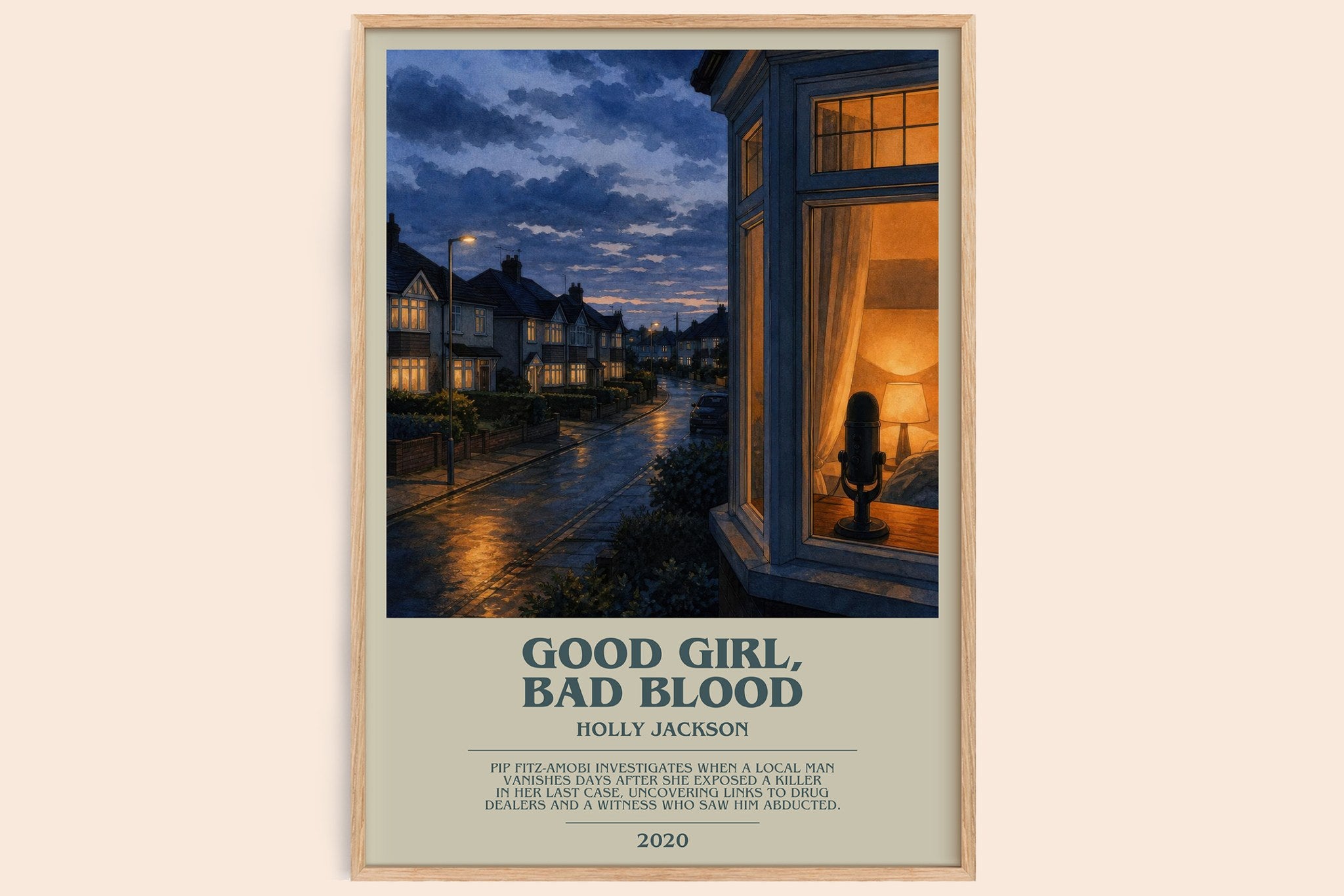 Good Girl, Bad Blood Bookish Wall Art by Holly Jackson
